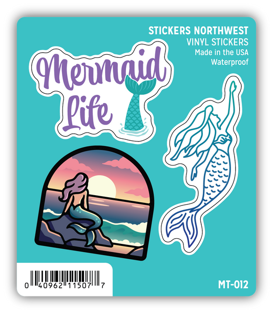 *Sticker Mini Trio - Mermaid