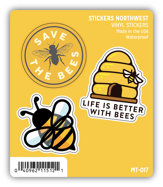 *Sticker Mini Trio - Honeybee