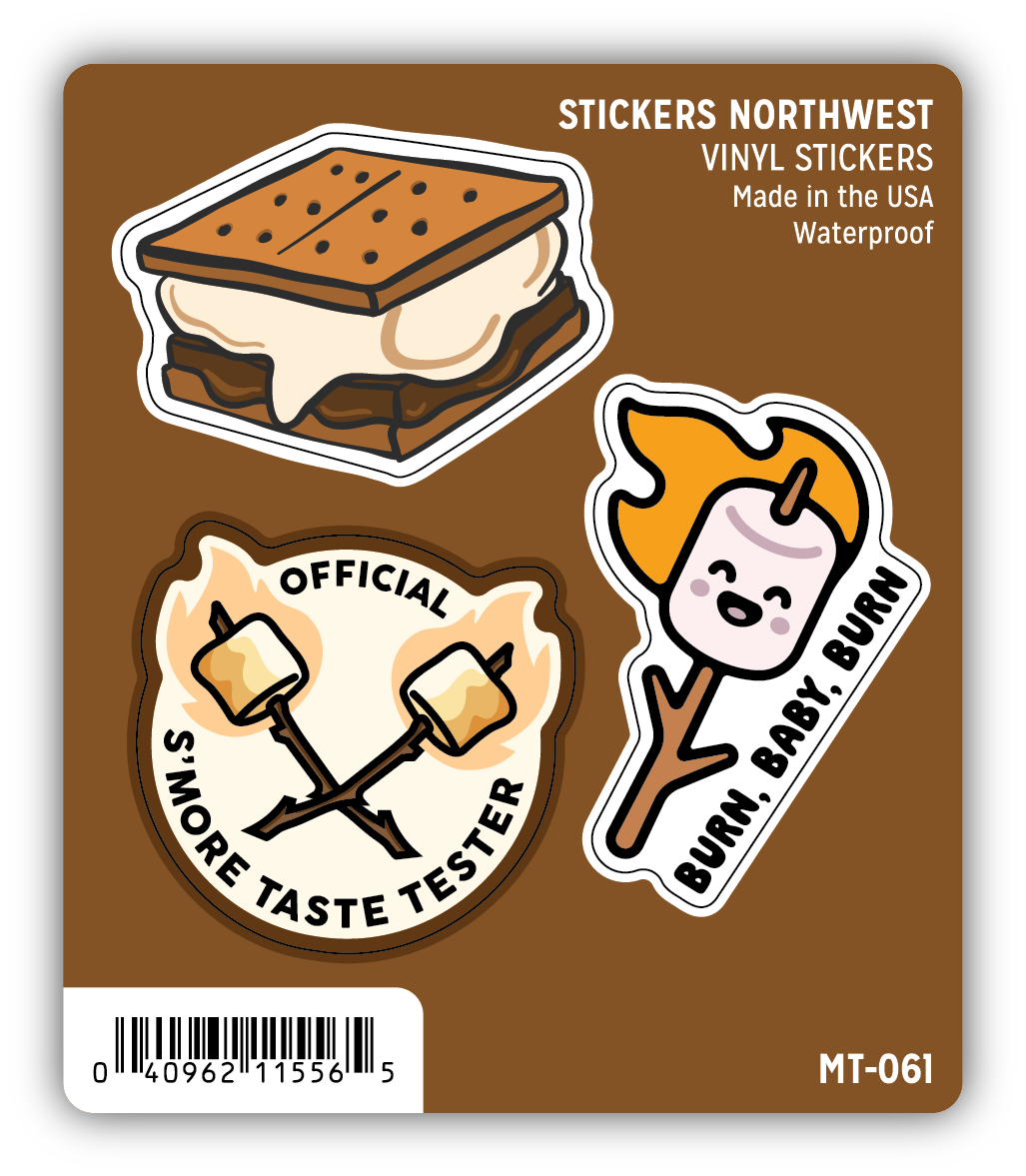 *Sticker Mini Trio - S'mores