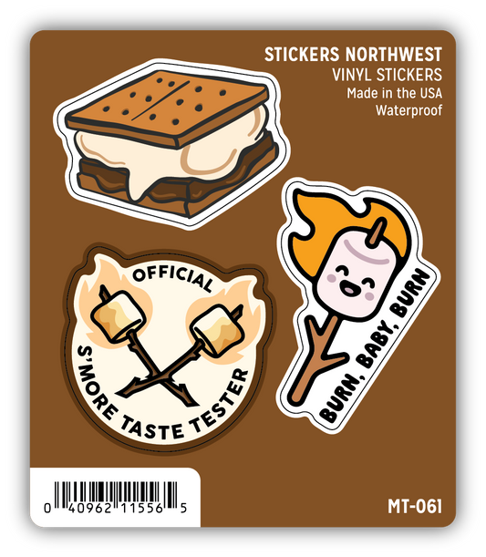 *Sticker Mini Trio - S'mores