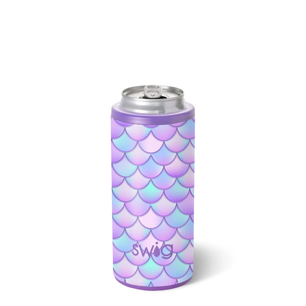 *SWIG - Skinny Can Cooler 12oz - Mermaid