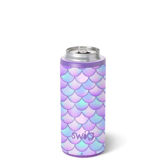 *SWIG - Skinny Can Cooler 12oz - Mermaid