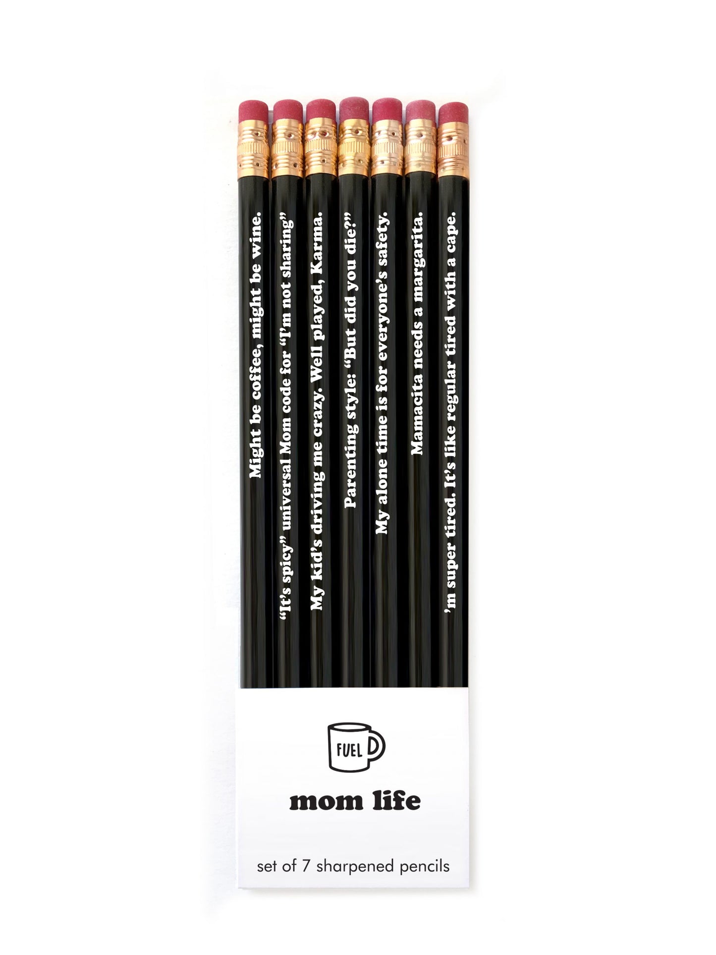 *Pencil Set – Mom Life