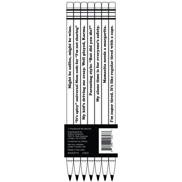 *Pencil Set – Mom Life