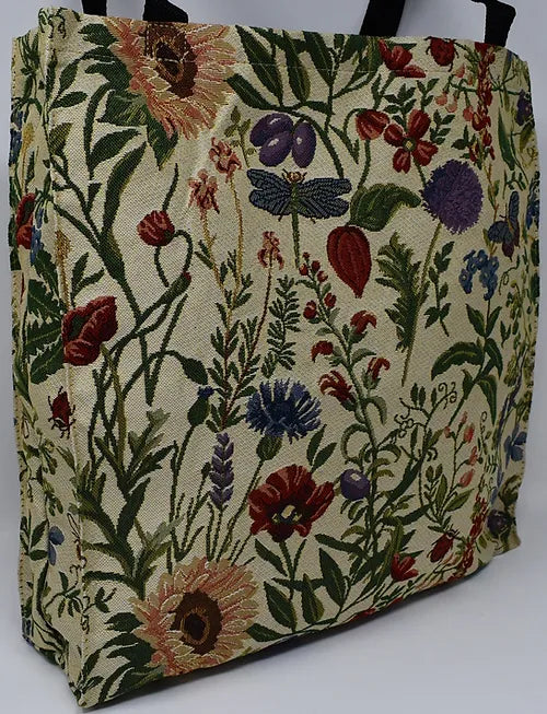 *Tapestry Tote Bag - Morning Garden