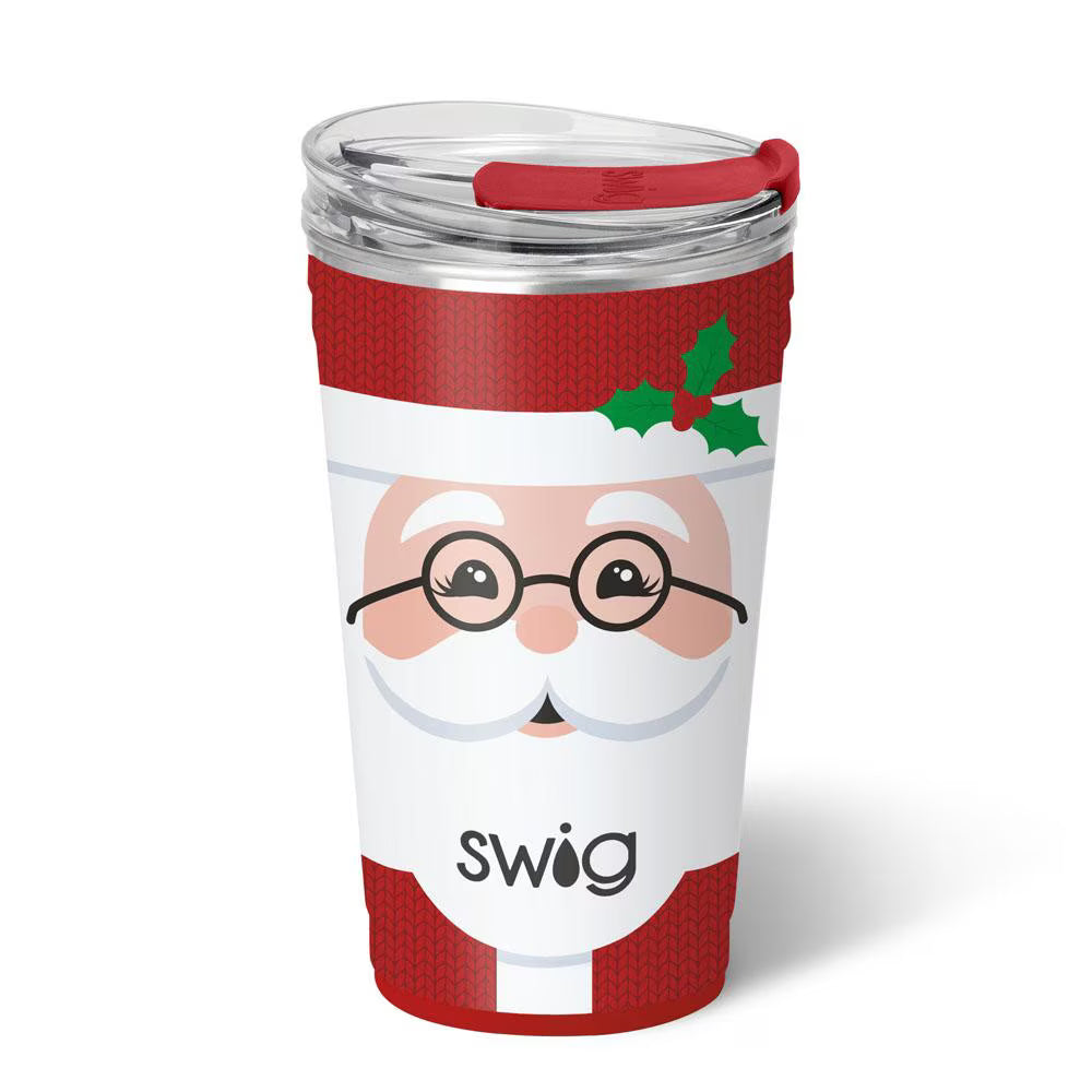 *SWIG - Party Cup (24oz) - Mr. Claus