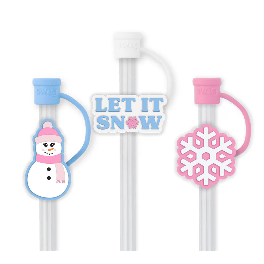 *SWIG Straw Topper Set - Ms. Frost