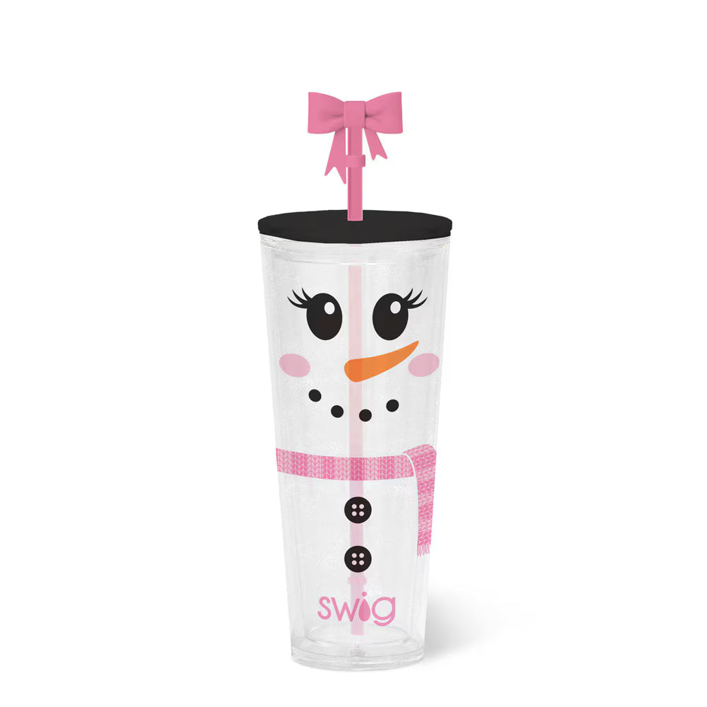 *SWIG Plastic Tumbler 24oz - Ms Frost