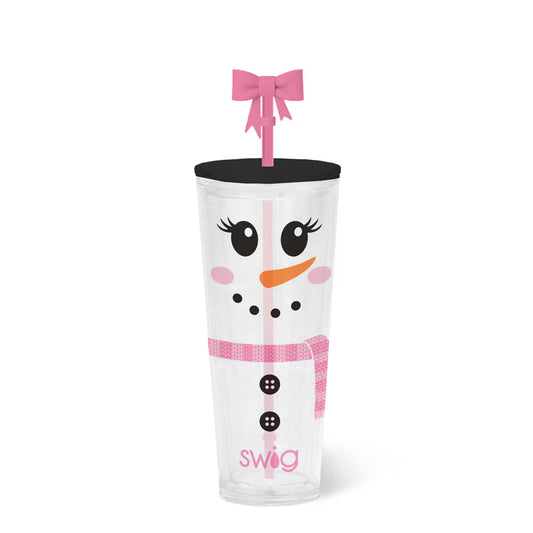 *SWIG Plastic Tumbler 24oz - Ms Frost