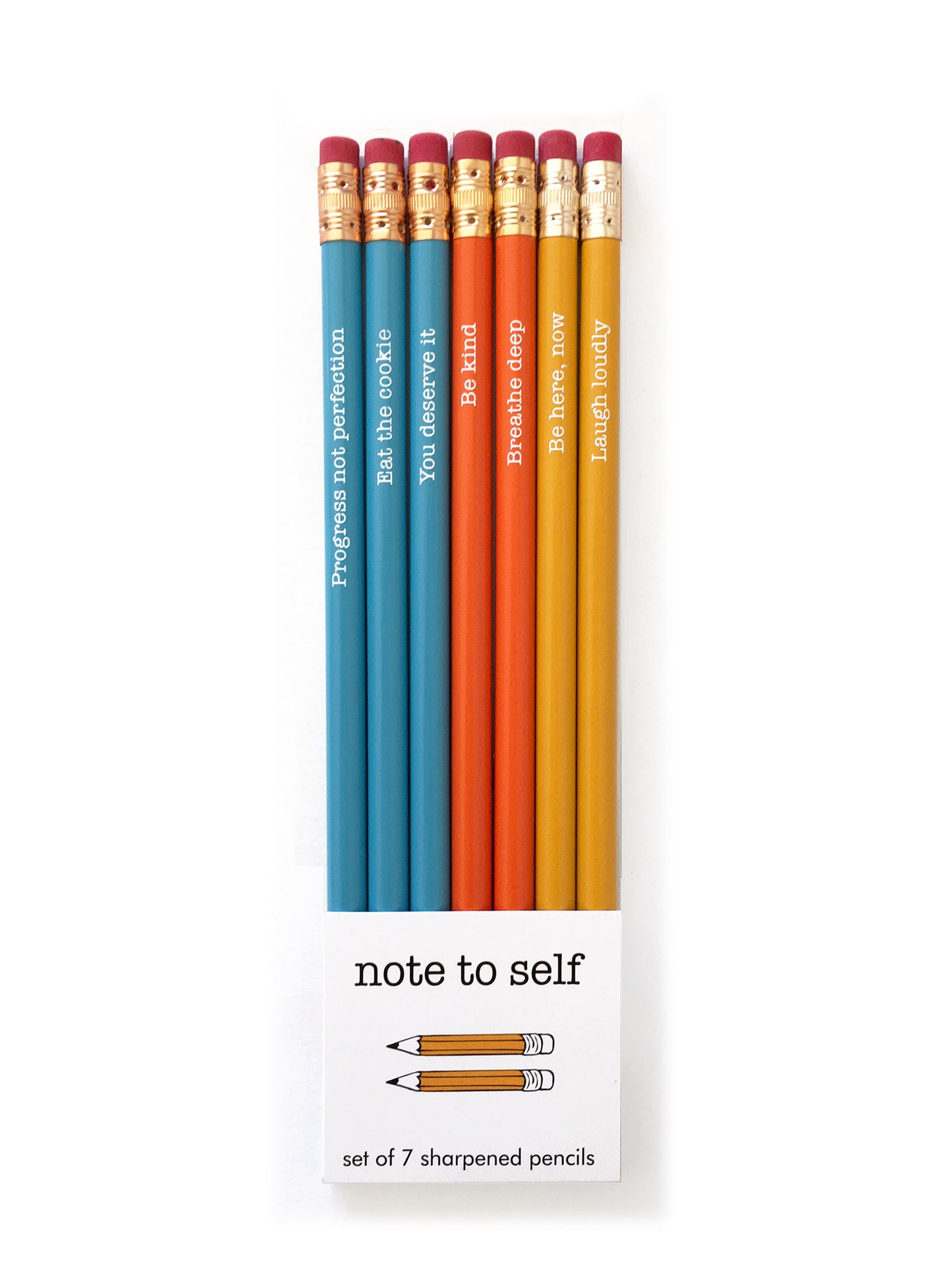 *Pencil Set – Note to Self