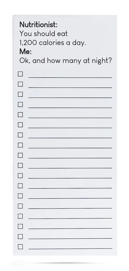 *List Pad - Nutritionist