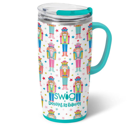 *SWIG Travel Mug (22oz) - Nutty Holidays