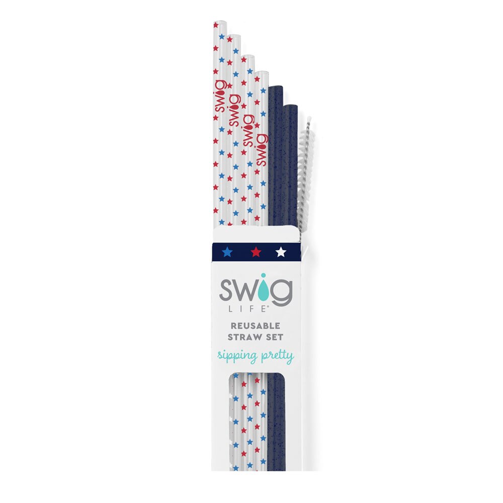 *SWIG Reusable Straw Set - Oh My Stars