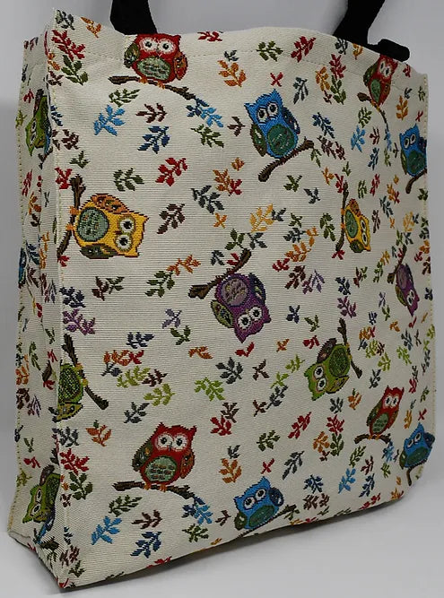 *Tapestry Tote Bag - Owl