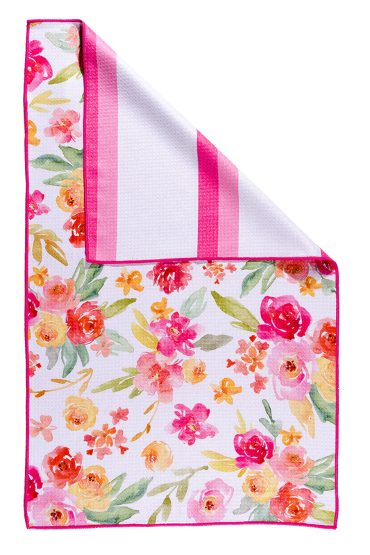 *Dish Towels - Painted Petals