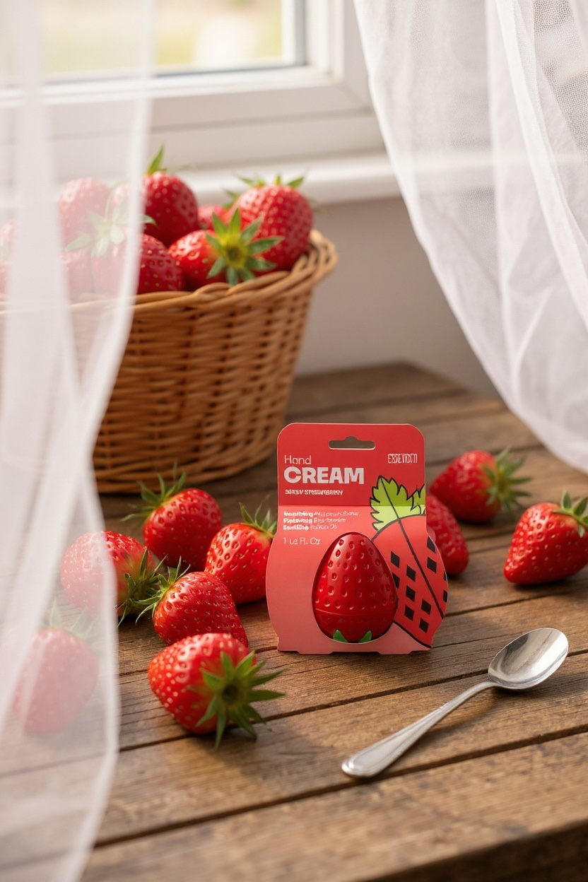 *Hand Cream - Sassy Strawberry