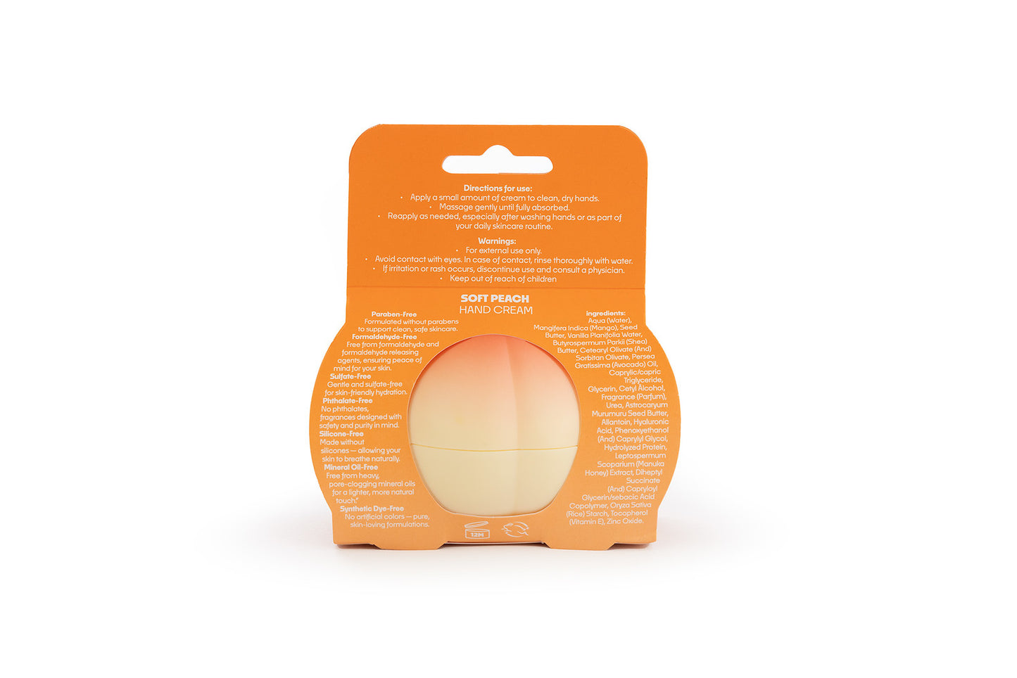 *Hand Cream - Soft Peach