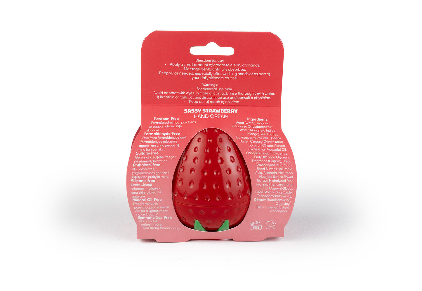 *Hand Cream - Sassy Strawberry