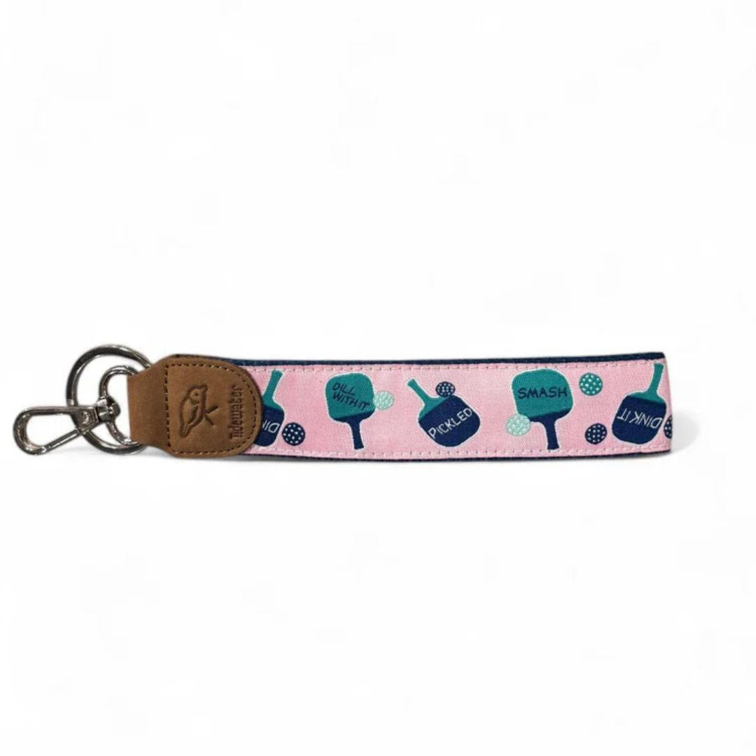 *Keychains - Pickleball Wristlet
