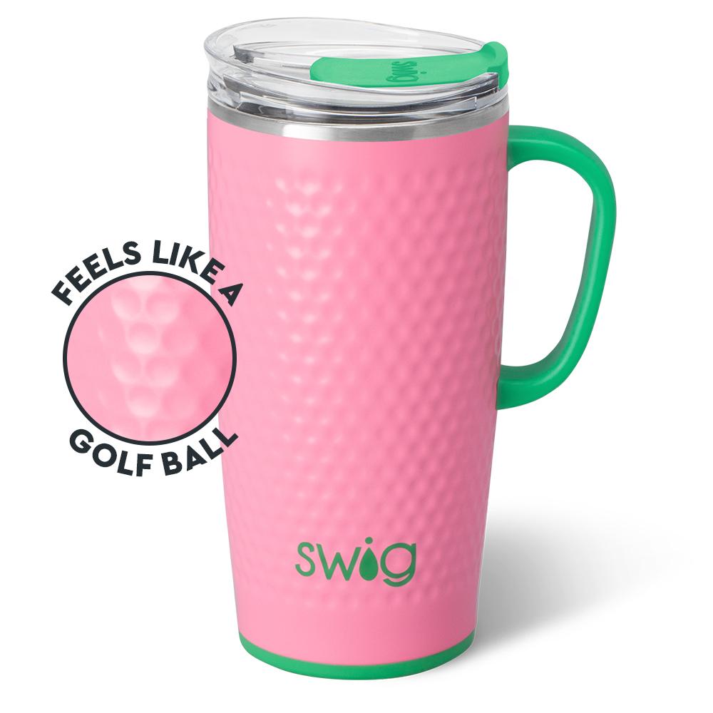 *SWIG Travel Mug (22oz) - Pink Golf Ball