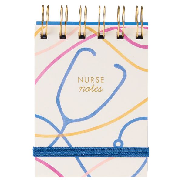 *Nurse Notepad Pocket Size - Stethoscope - Nurse Notes