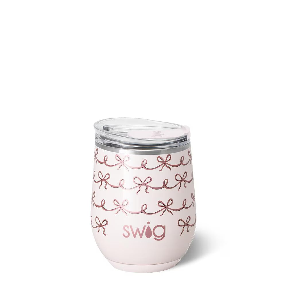 *SWIG Stemless Wine Cup (12oz) - Pretty in Pink
