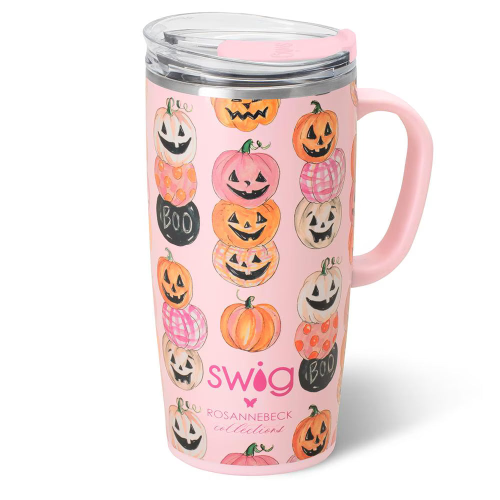 *SWIG - Pumpkin Stacks - Travel Mug (22oz)