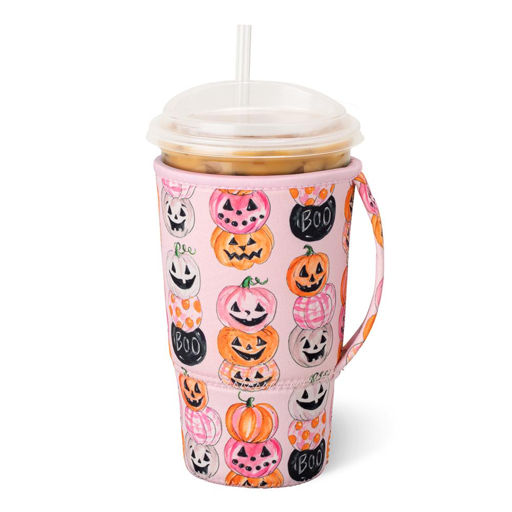 *SWIG - Pumpkin Stacks - Iced Cup Coolie (Large)