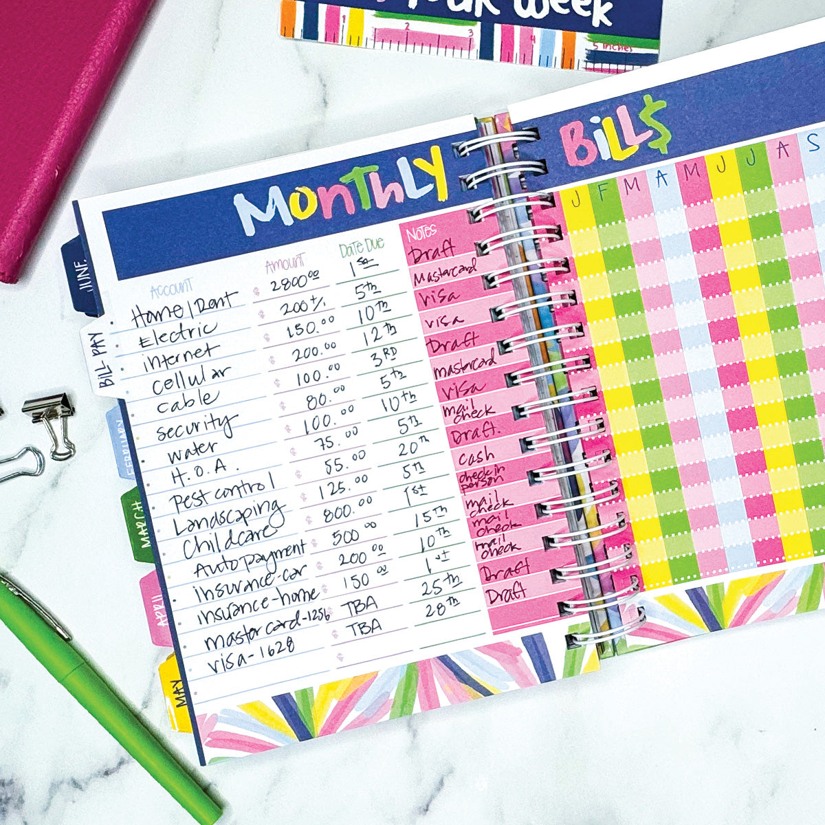 NEW! 2026-27 Reminder Binder® Planner