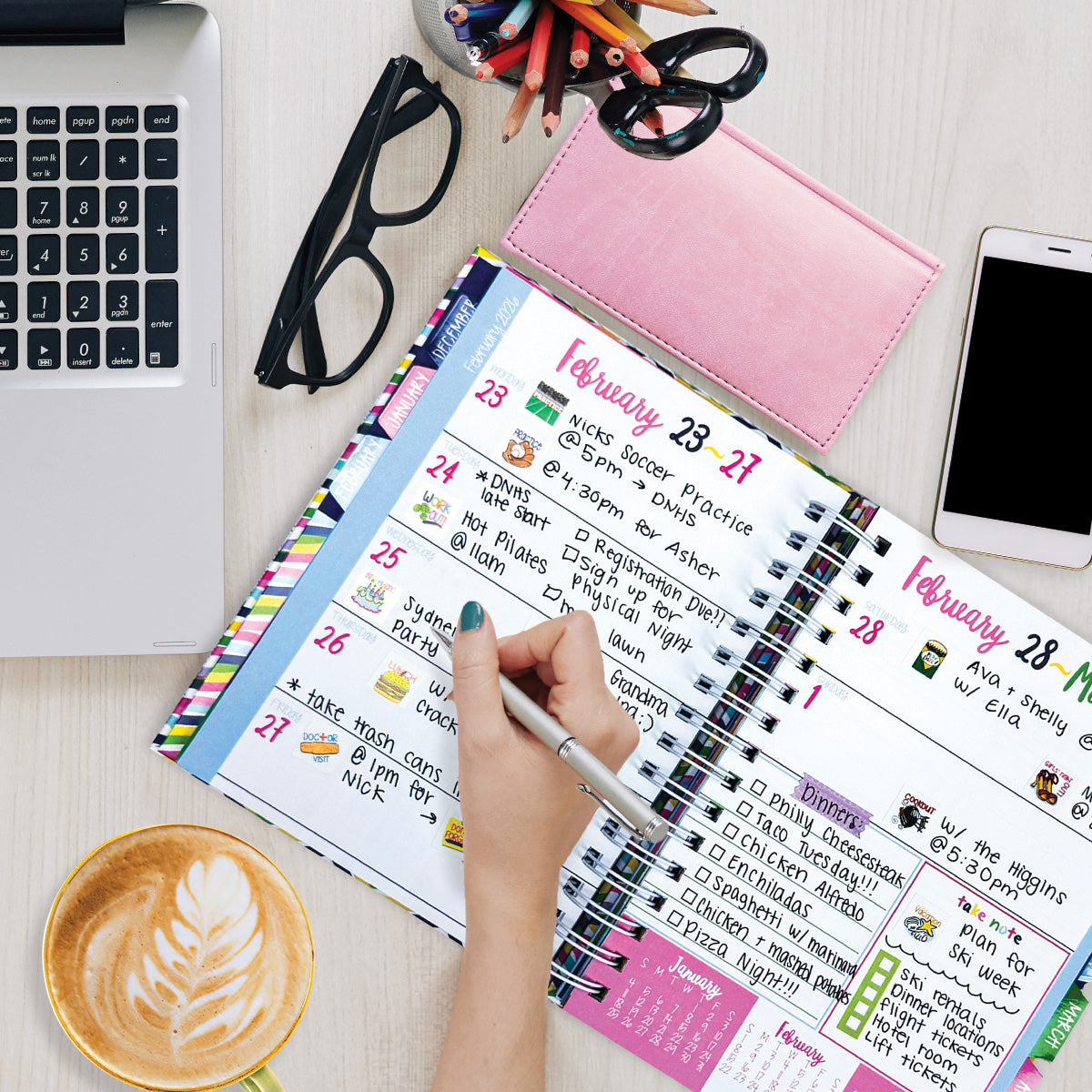 NEW! 2026 Goal Getter Bundle + 2026 Mini Calendar | Reminder Binder® Planner, Gratitude Finder® Journal and Budget Binder™