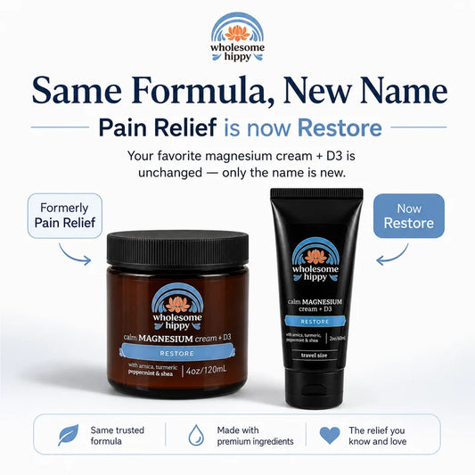 *WH - Calm Restore Cream with Magnesium & Vitamin D3 - Restore Blend