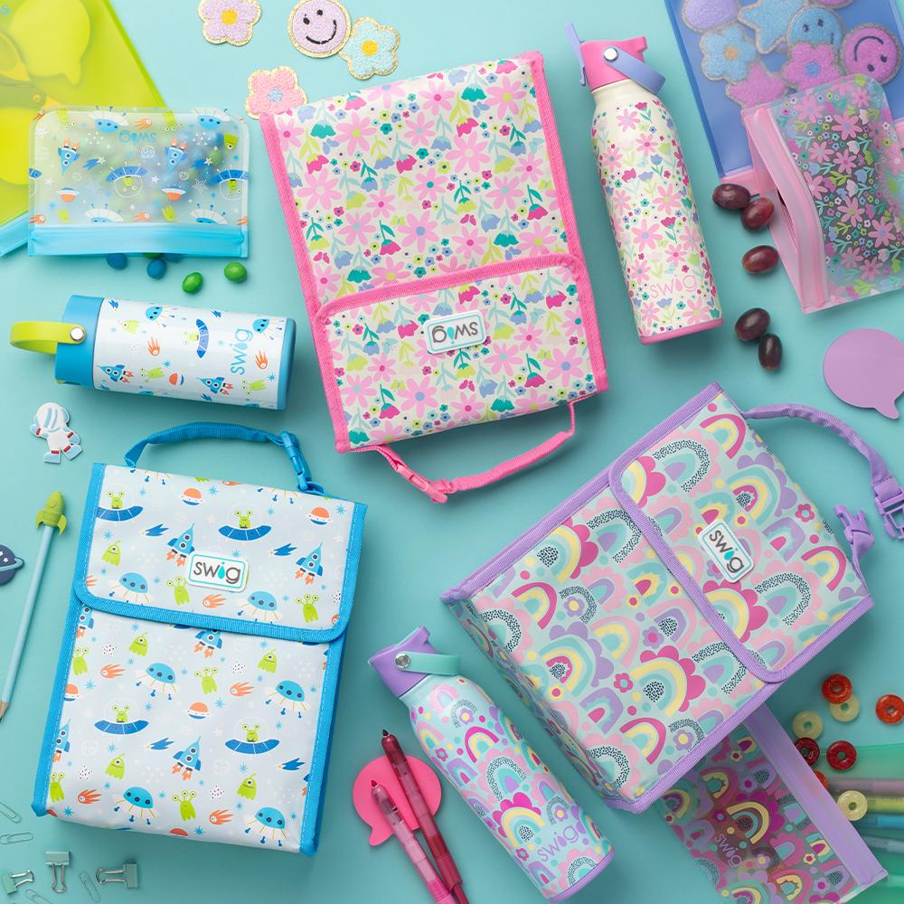 *SWIG for Kids Rainglow Flip + Sip Bottle (16oz)