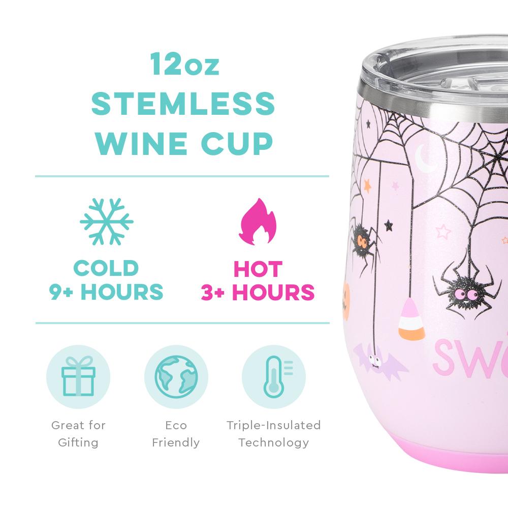 *SWIG Sweet and Spooky Stemless Wine Cup (12oz)