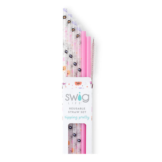 *SWIG Sweet & Spooky Reusable Straw Set