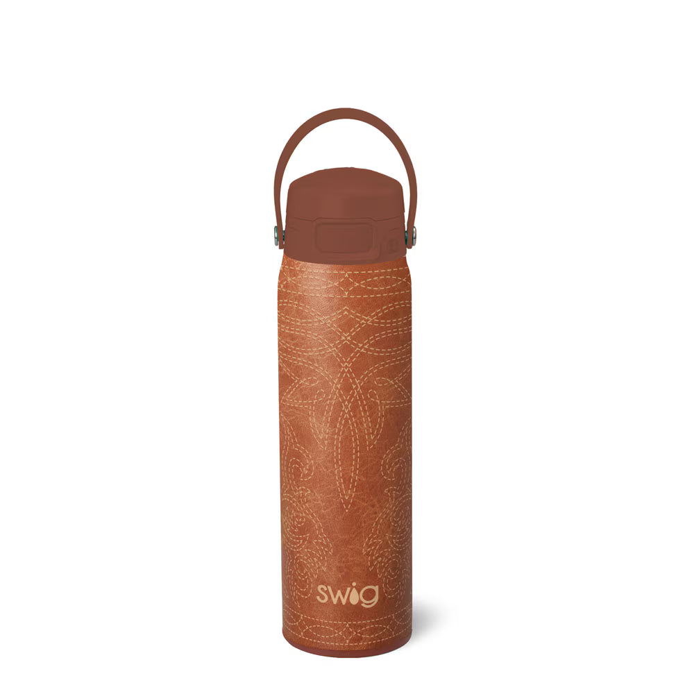 *SWIG - Saddle Stitch Cognac - EZ Fill Bottle (22oz)