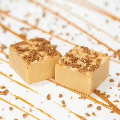 *Fudge - Salted Caramel Toffee (1/2 lb Package)