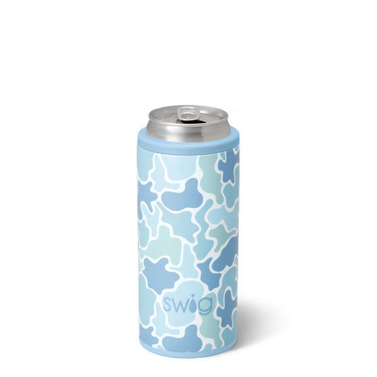 *SWIG - Skinny Can Cooler 12oz - Saltwater Camo
