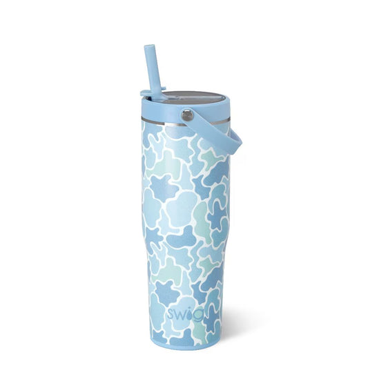 *SWIG Leakproof To-Go Tumbler 30oz - Saltwater Camo
