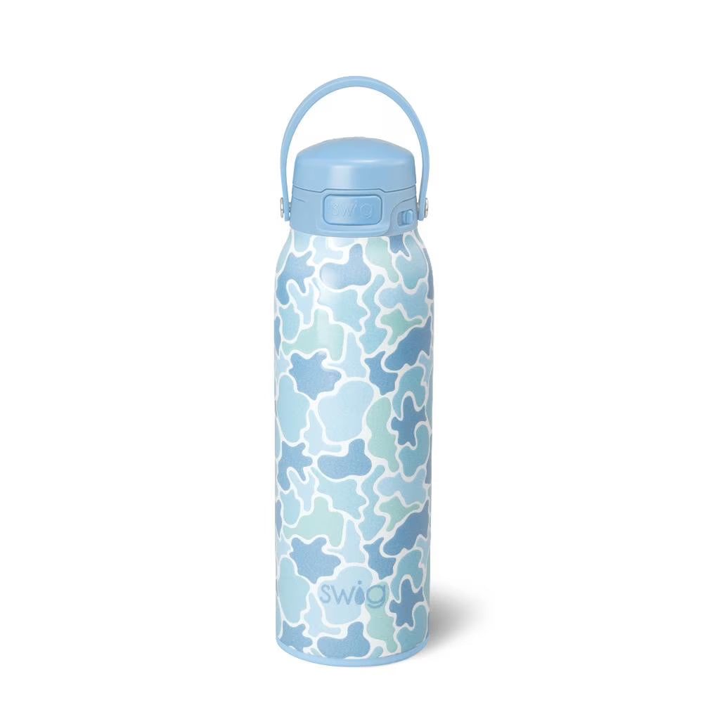 *SWIG EZ Fill Bottle (32oz) - Saltwater Camo
