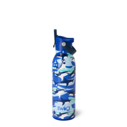 *SWIG for Kids Shark Fin Flip + Sip Bottle (16oz)