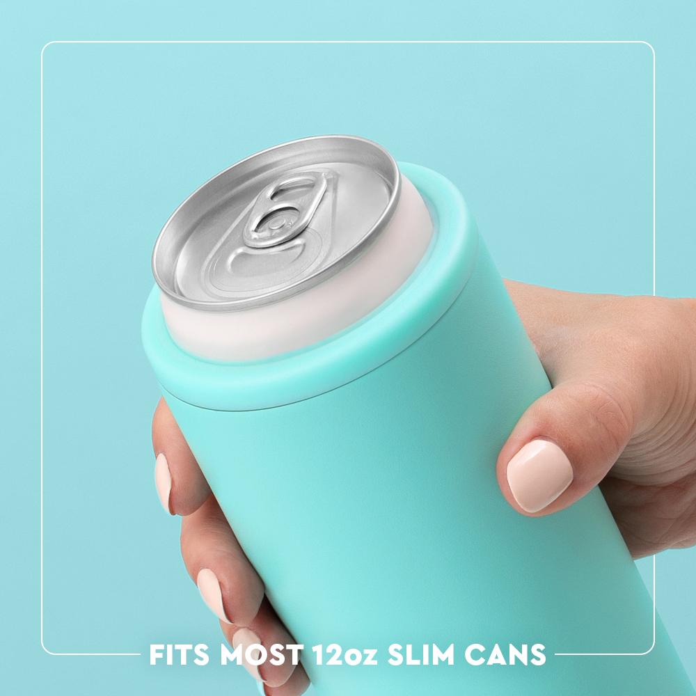 *SWIG - Skinny Can Cooler 12oz - Flora Azul