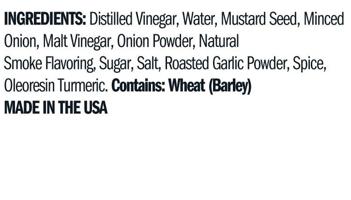 *Mustard - Smokey Onion