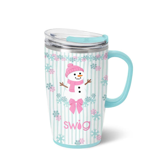 *SWIG Travel Mug (18oz) - Snow Belle