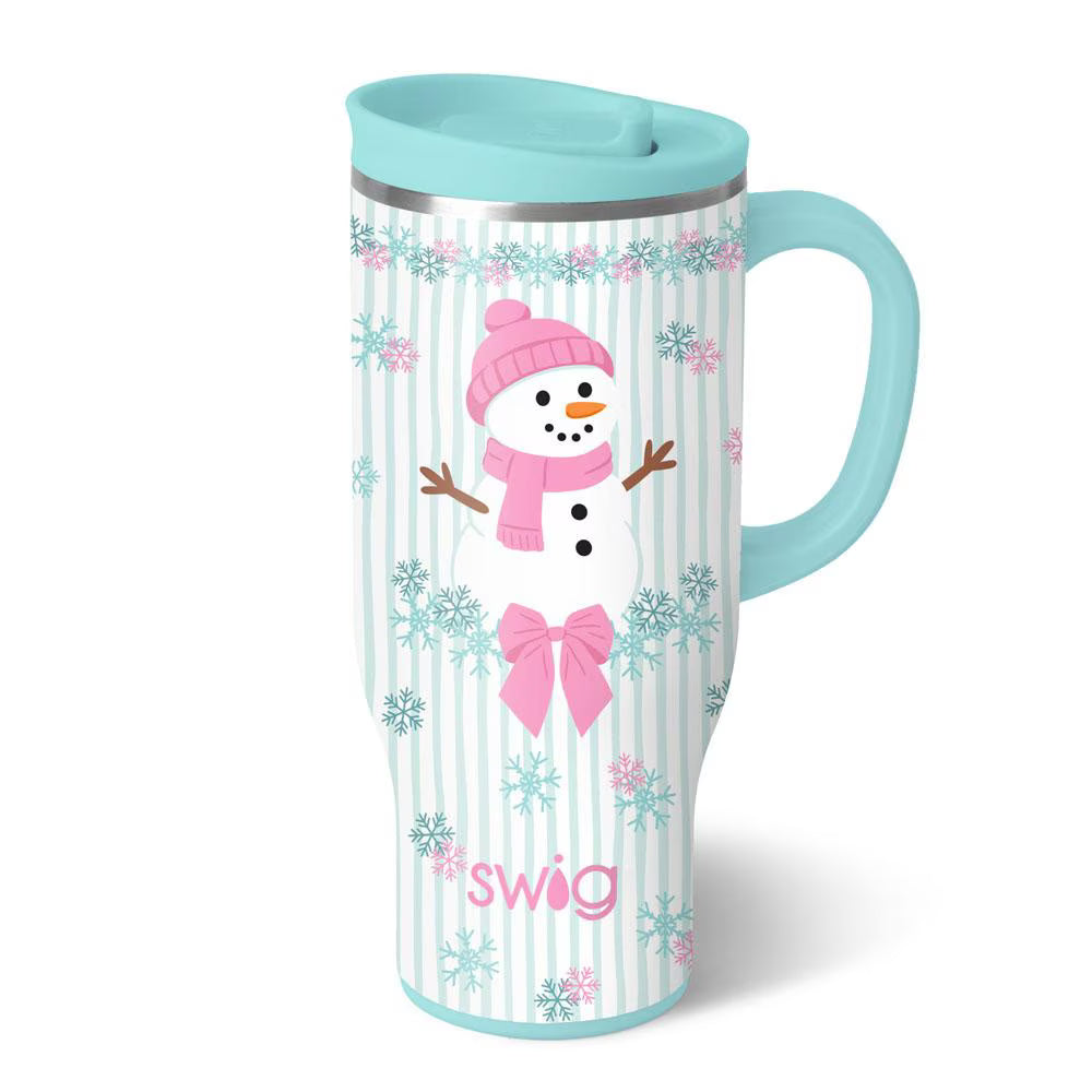 *SWIG Travel Mug (24oz) - Snow Belle