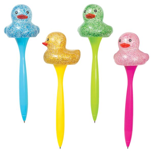 *Pen - Sparkle & Squeeze Rubber Duck