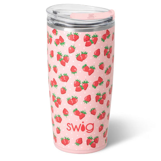 *SWIG Tumbler (22oz) - Strawberry Shortcake