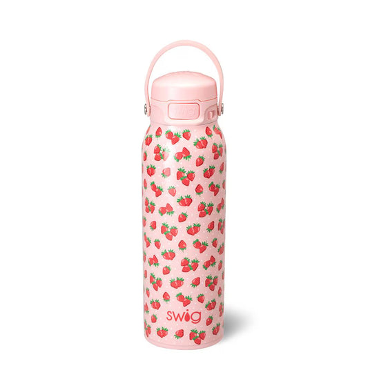 *SWIG EZ Fill Bottle (32oz) - Strawberry Shortcake