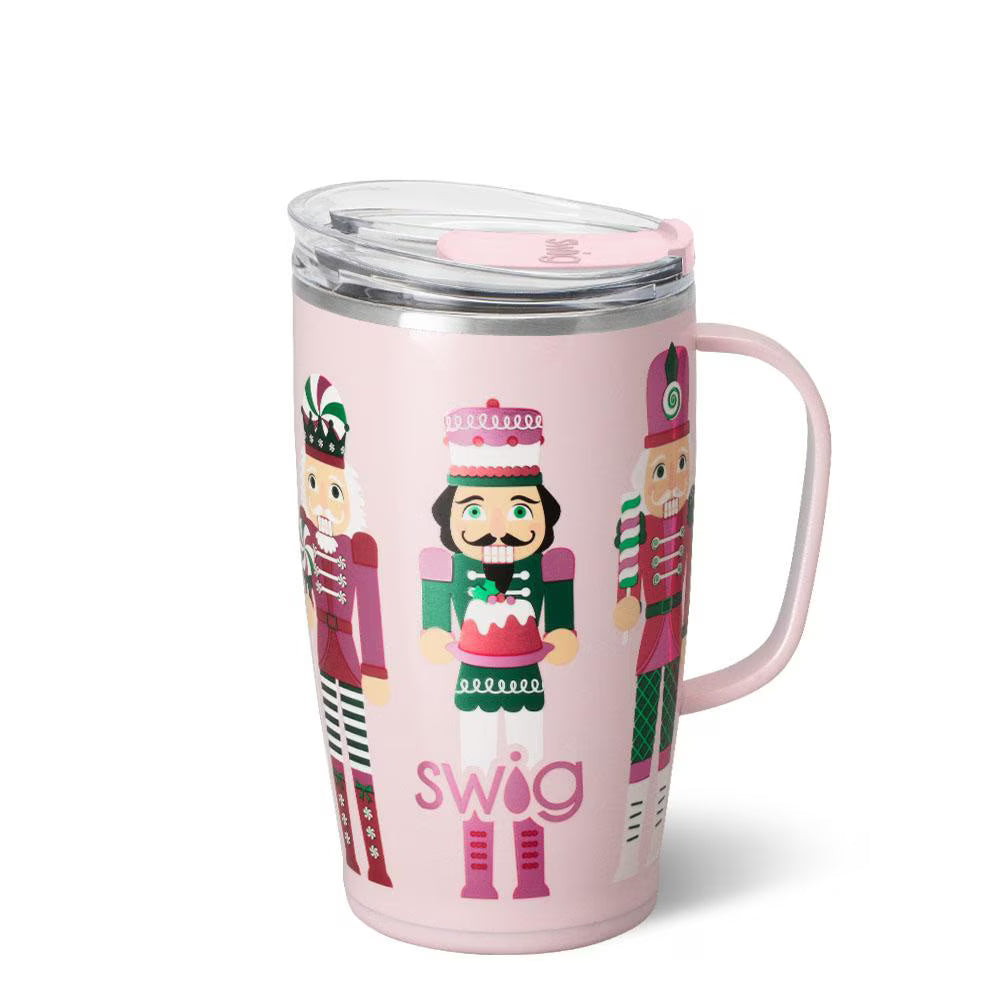*SWIG Coffee Mug 18oz - Sugar Plum Soldiers