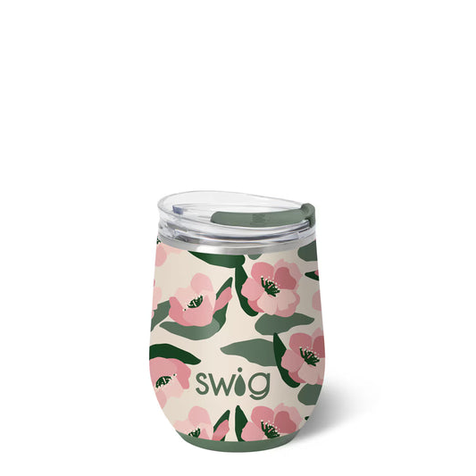 *SWIG Stemless Wine Cup (12oz) - Sweet Pea