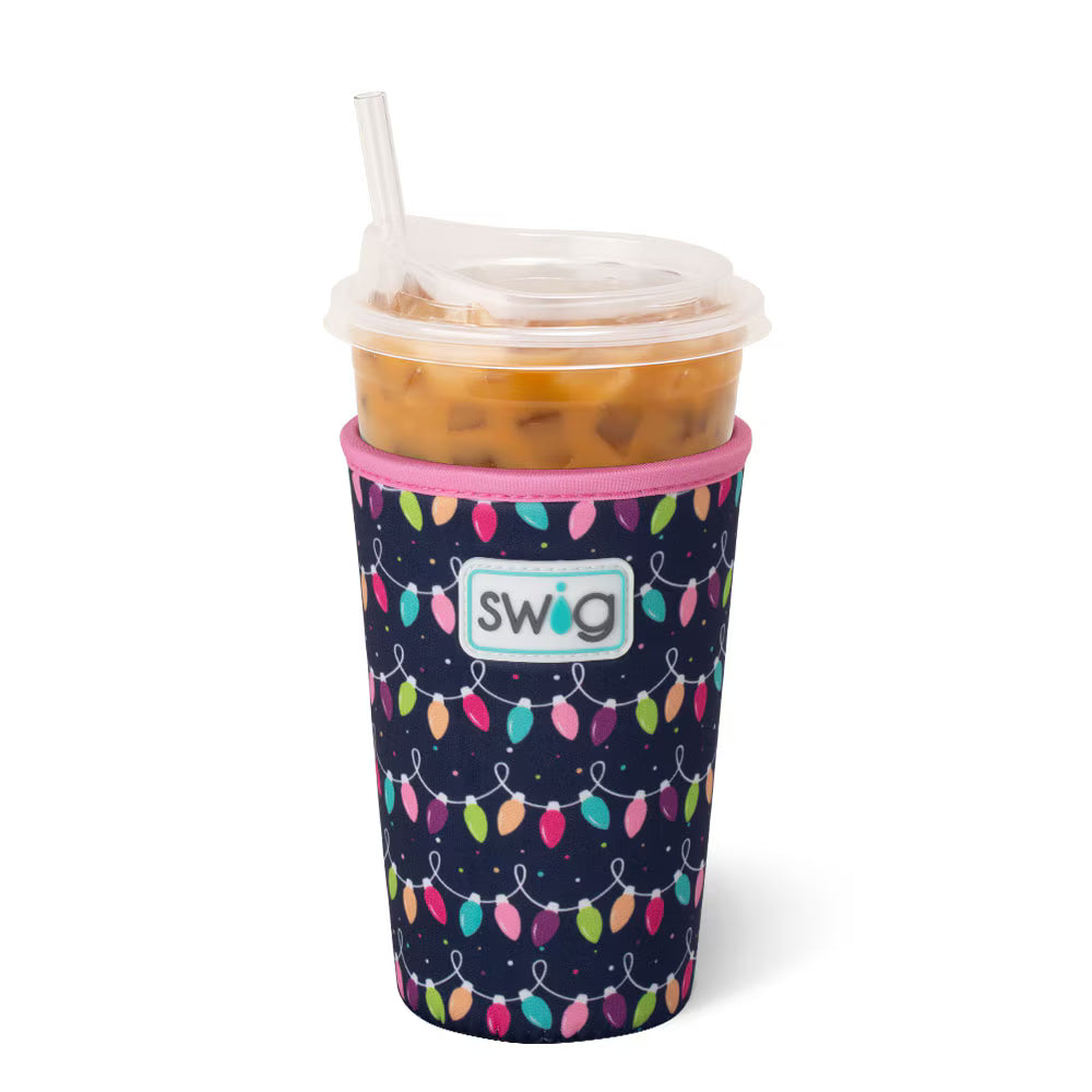 *SWIG - Iced Cup Coolie (Medium) - Tacky Lights